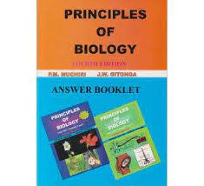 Principle Of Biology Answer Booklet